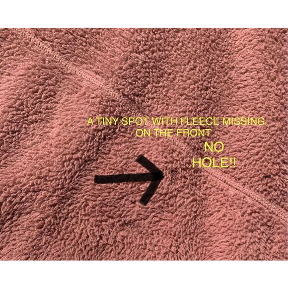 The North face Fleece gray sweater jacket Womens Small - Picture 8 of 9